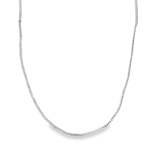 2mm Diamond Cut Cuban Chain