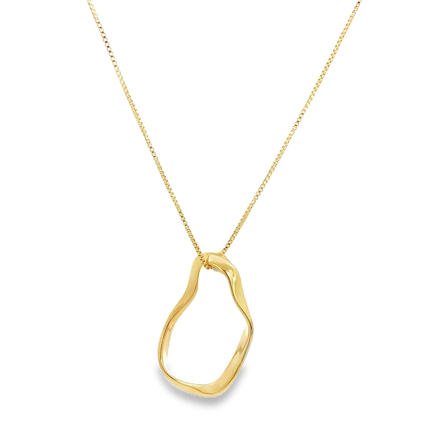Artistic Oval Necklace