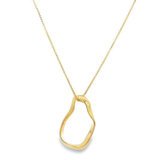 Artistic Oval Necklace