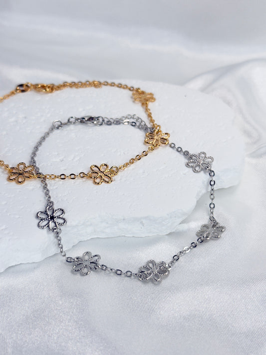 Flower Anklet